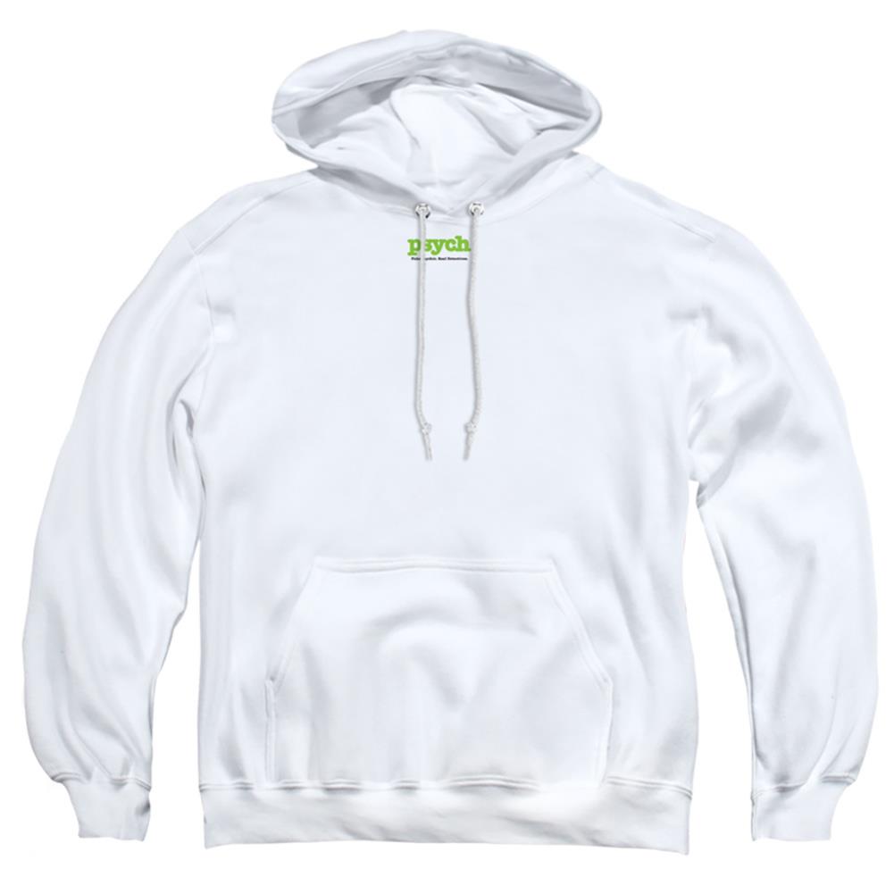 Psych Title Men's Pull-Over 75 25 Poly Hoodie
