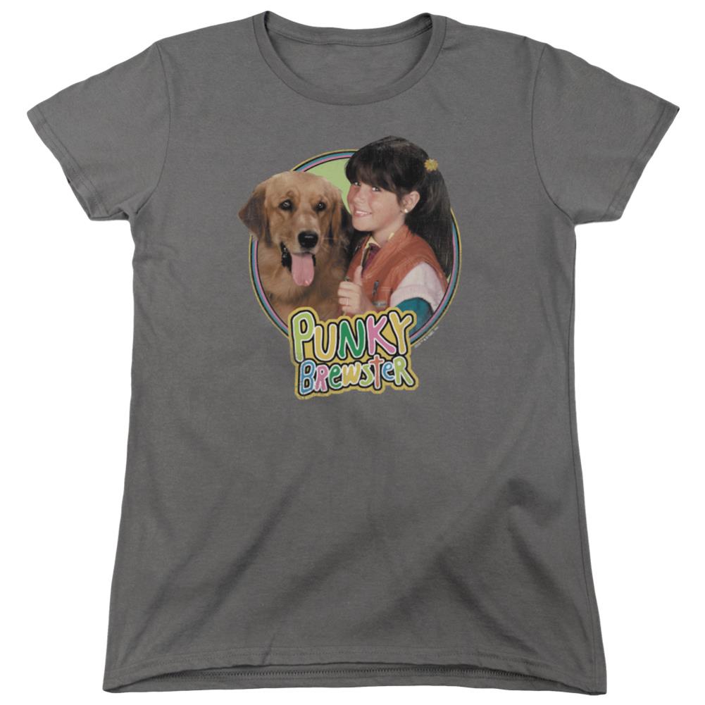 Punky Brewster Punky & Brandon Women's 18/1 Cotton Short-Sleeve T-Shirt