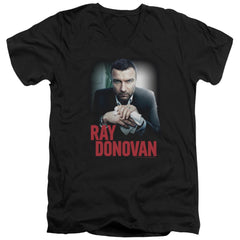 Ray Donovan Clean Hands Men's 30/1 Cotton Slim V-Neck T-Shirt