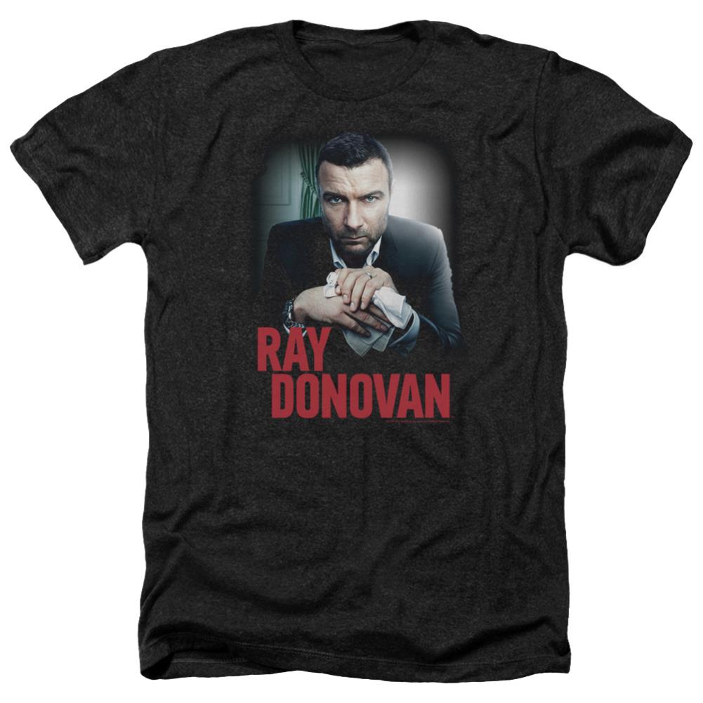 Ray Donovan Clean Hands Men's 30/1 Heather 60 40 Poly Short-Sleeve T-Shirt