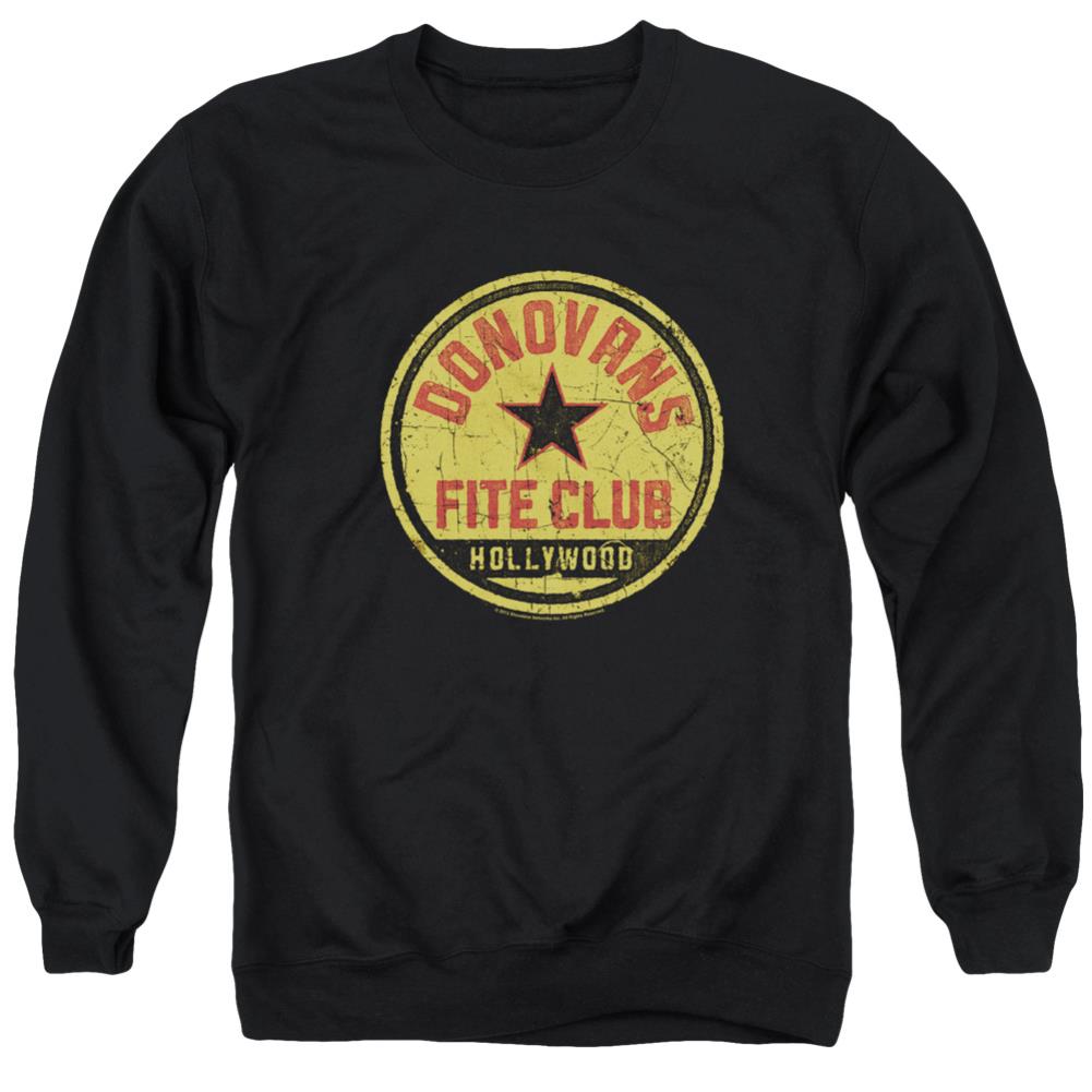 Ray Donovan Fite Club Men's Crewneck 50 50 Poly Long-Sleeve T-Shirt