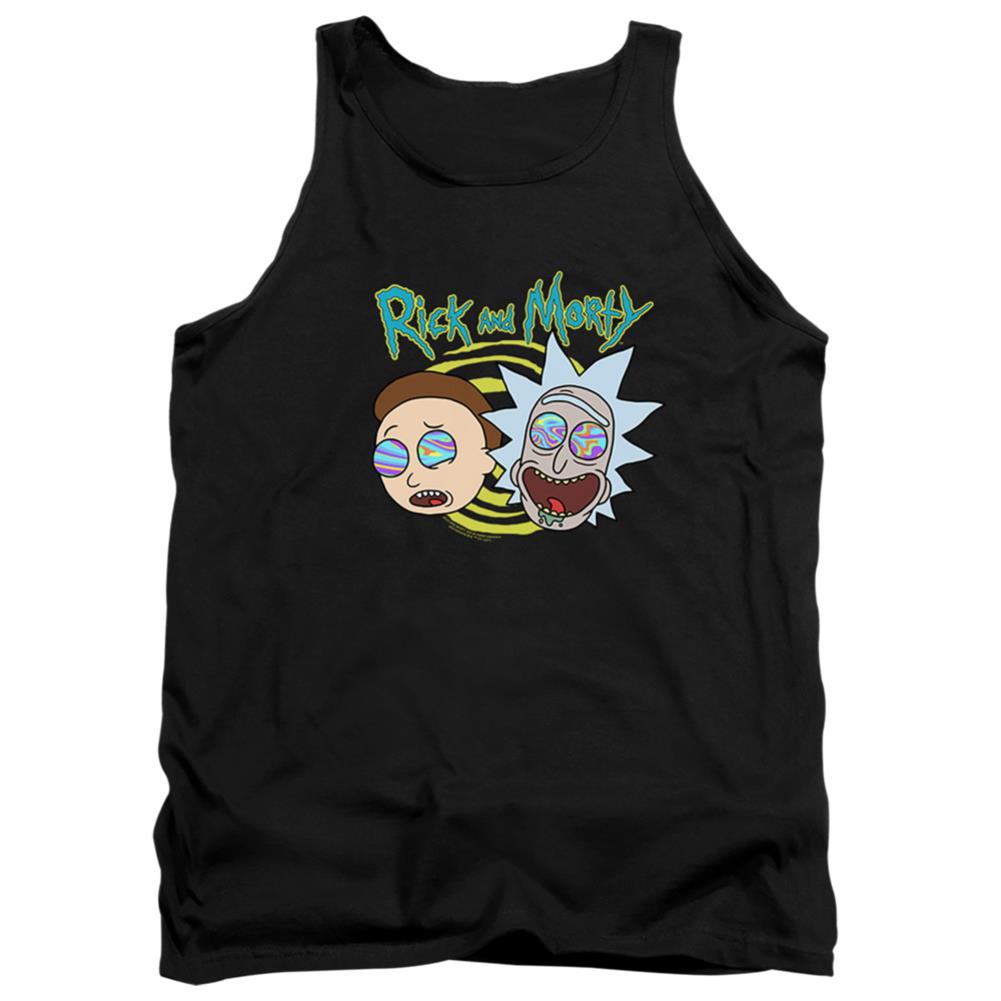 Rick And Morty Blown Minds Men's 18/1 Cotton Tank Top
