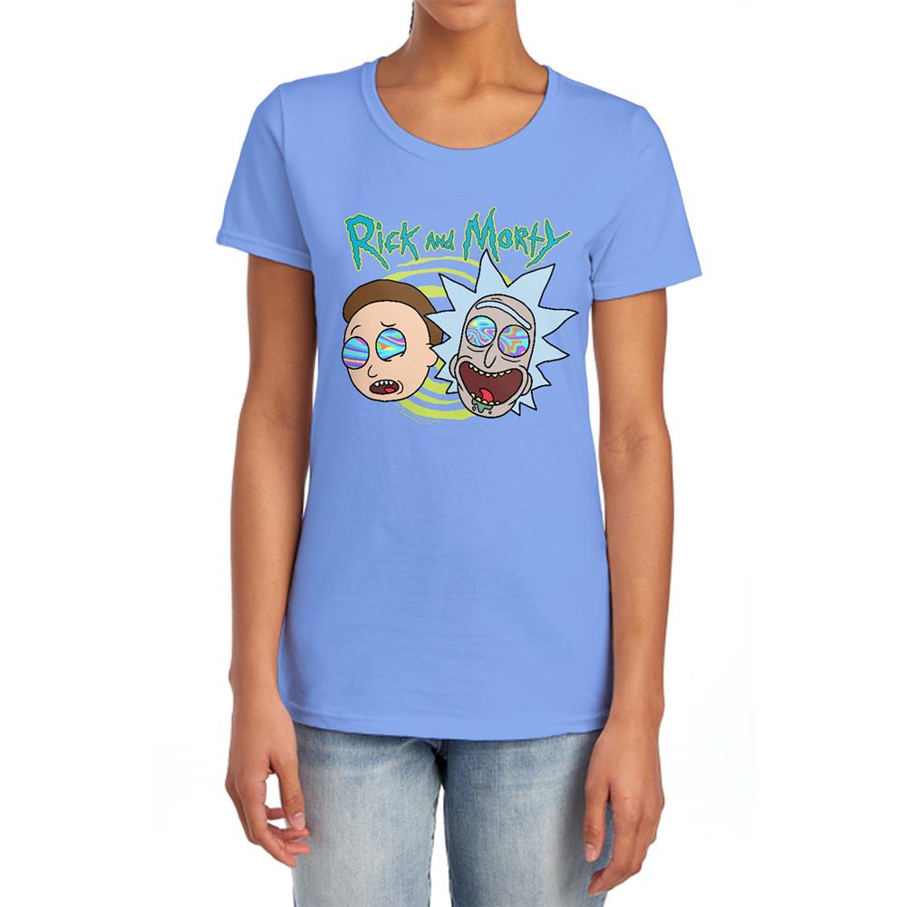 Rick And Morty Blown Minds Women's 18/1 Cotton Short-Sleeve T-Shirt