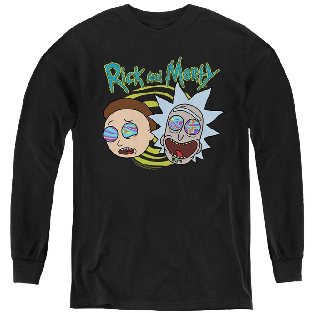 Rick And Morty Blown Minds Youth Long-Sleeve T-Shirt