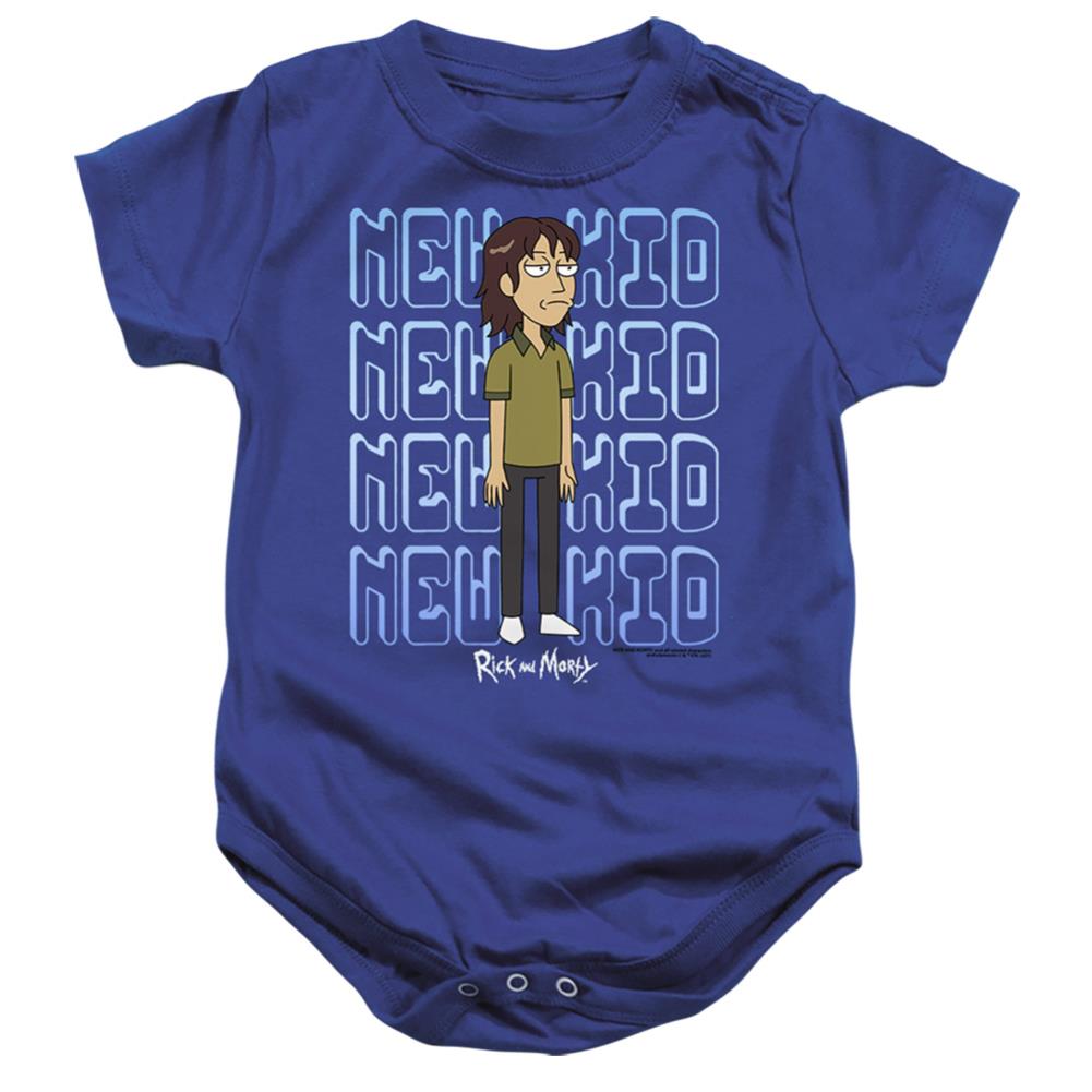 Rick And Morty Bruce Chutback Infant's Cotton SS Snapsuit