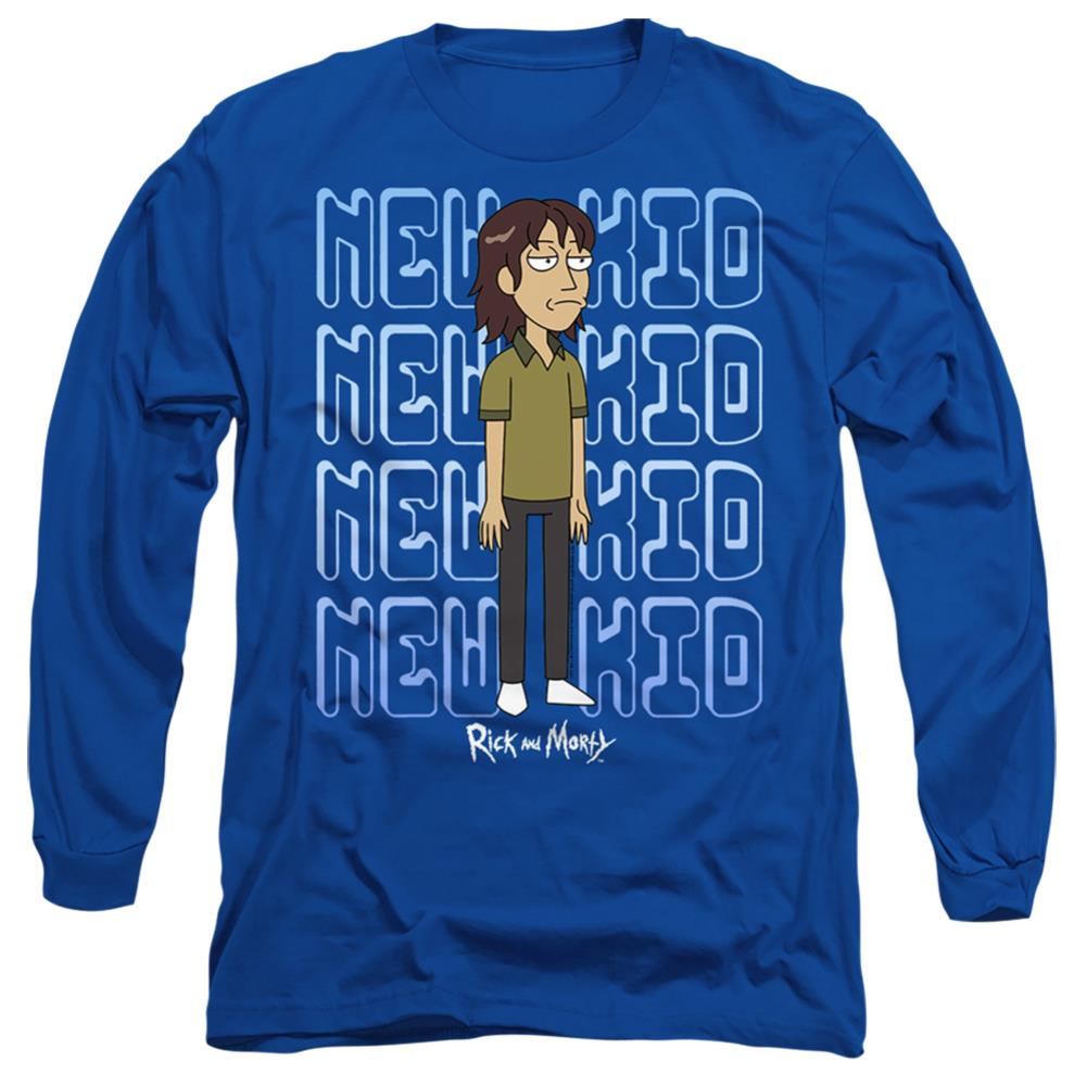 Rick And Morty Bruce Chutback Men's 18/1 Cotton Long-Sleeve T-Shirt