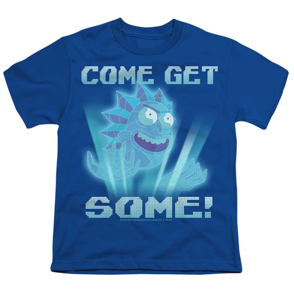 Rick And Morty Come Get Some Youth 18/1 100% Cotton Short-Sleeve T-Shirt