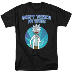 Rick And Morty Don't Touch Men's 18/1 Cotton Short-Sleeve T-Shirt