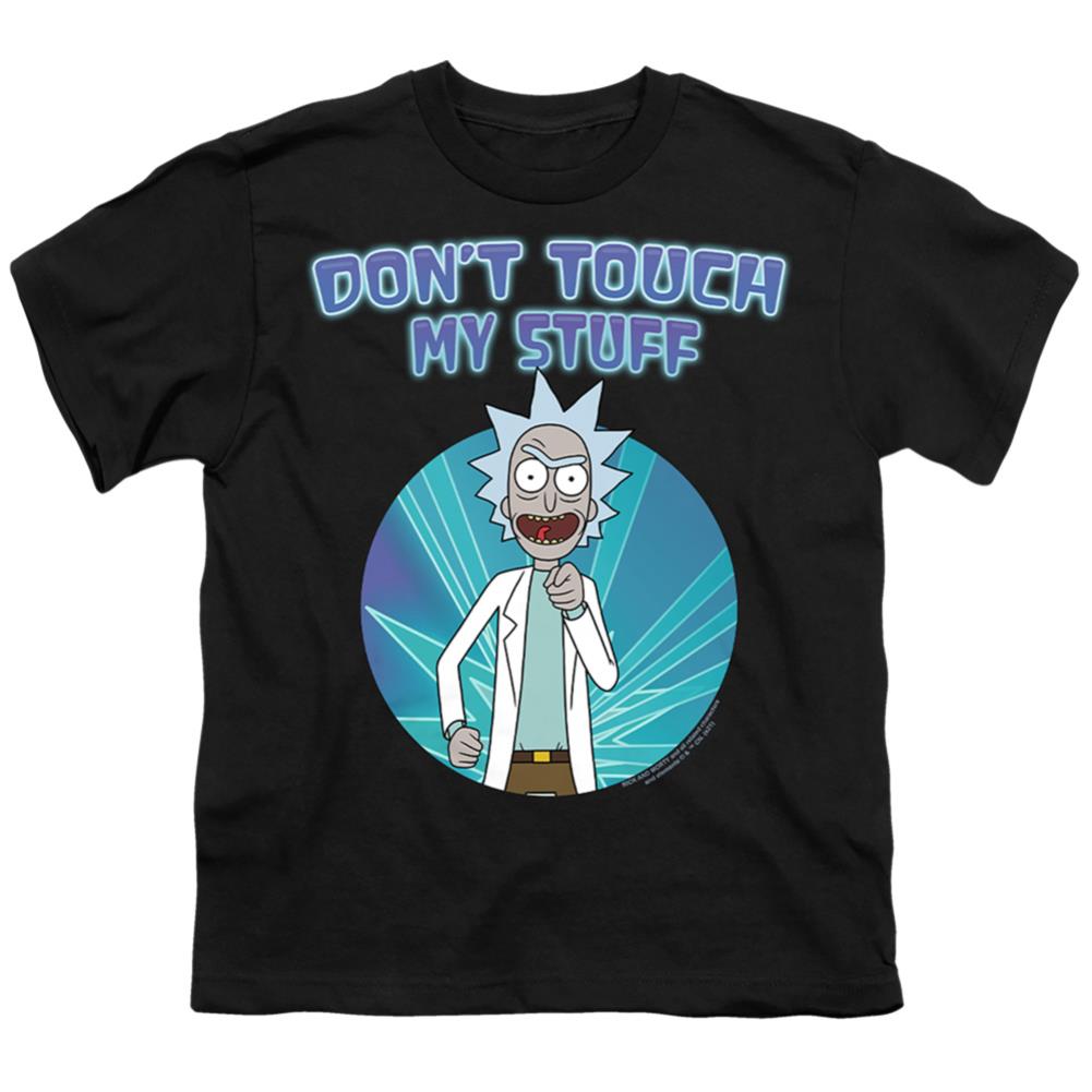 Rick And Morty Don't Touch Youth 18/1 100% Cotton Short-Sleeve T-Shirt