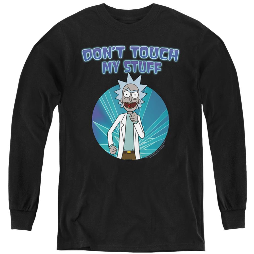 Rick And Morty Don't Touch Youth Long-Sleeve T-Shirt