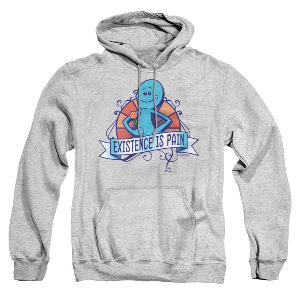 Rick And Morty Existence Is Pain Men's Pull-Over 75 25 Poly Hoodie