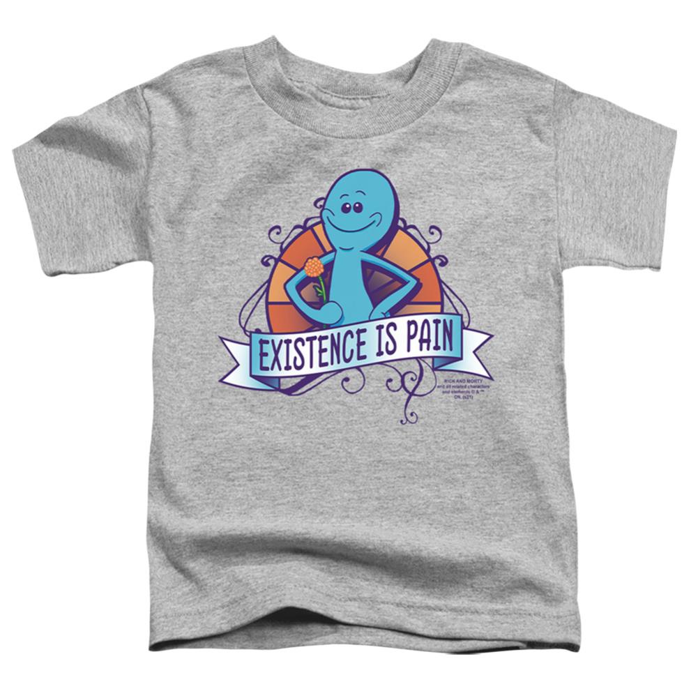 Rick And Morty Existence Is Pain Toddler 18/1 Cotton Short-Sleeve T-Shirt