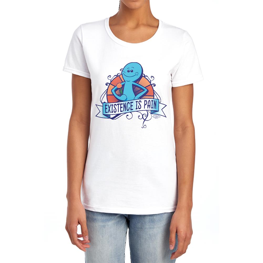 Rick And Morty Existence Is Pain Women's 18/1 Cotton Short-Sleeve T-Shirt