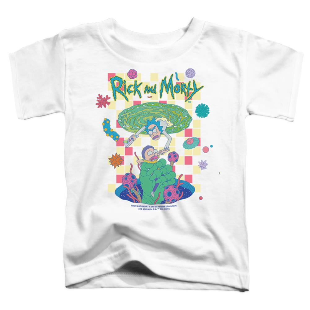 Rick And Morty Falling PortaLong-Sleeve T-Shirtoddler 18/1 Cotton Short-Sleeve T-Shirt