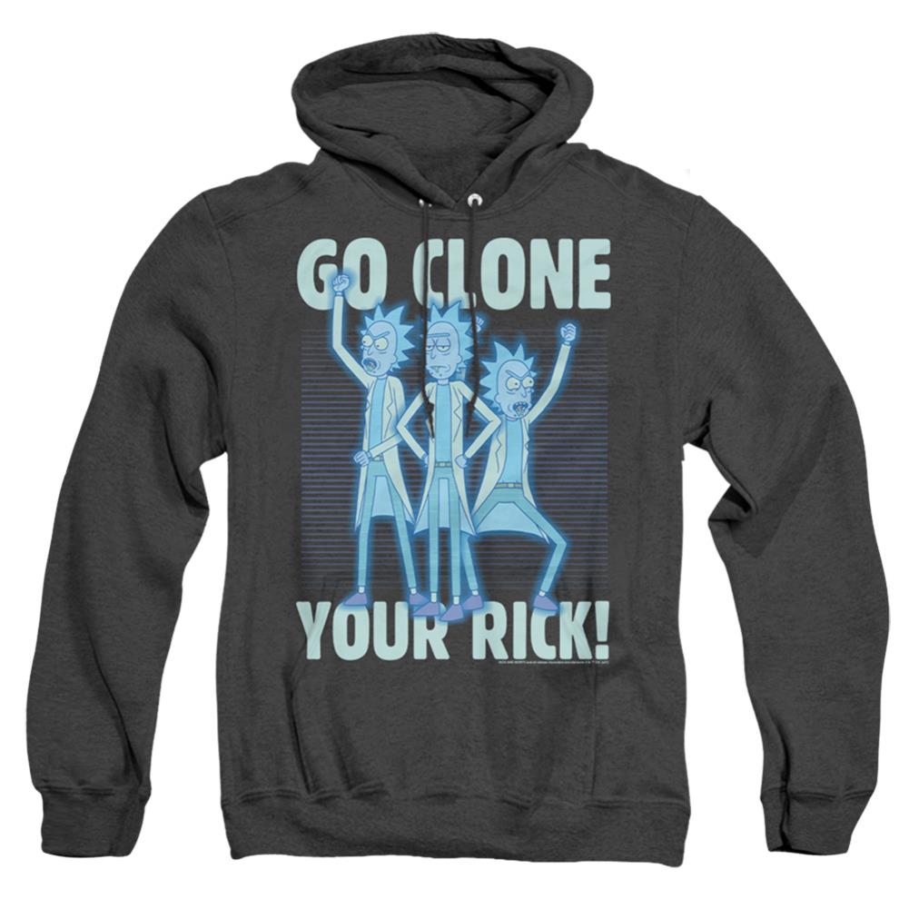 Rick And Morty Go Clone Your Rick Men's Pull-Over Hoodie