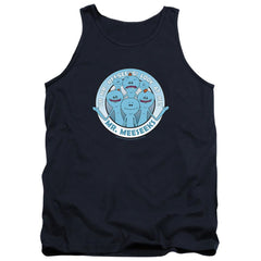 Rick And Morty Mr Meeseeks Men's 18/1 Cotton Tank Top