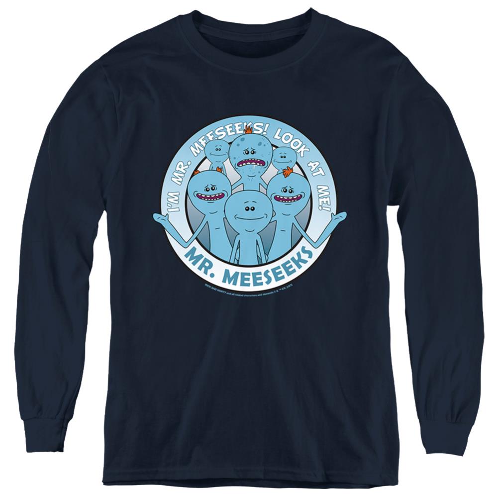 Rick And Morty Mr Meeseeks Youth Long-Sleeve T-Shirt