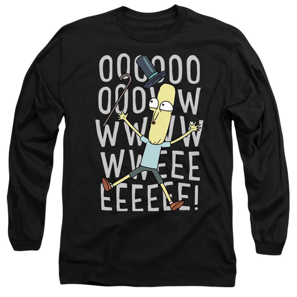 Rick And Morty Oowweeeee Men's 18/1 Cotton Long-Sleeve T-Shirt