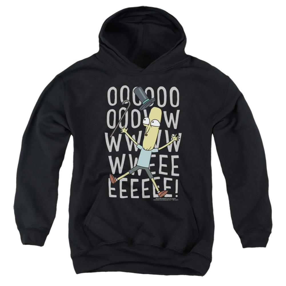 Rick And Morty Oowweeeee Youth Cotton Poly Pull-Over Hoodie