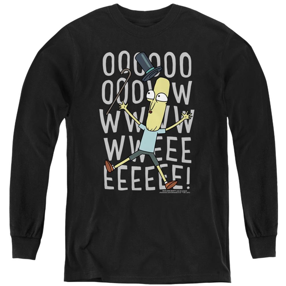 Rick And Morty Oowweeeee Youth Long-Sleeve T-Shirt