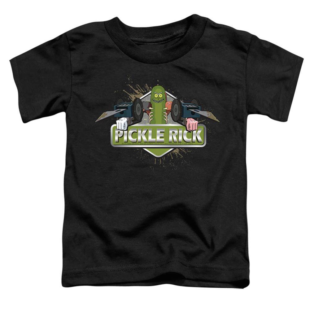 Rick And Morty Pickle Rick Toddler 18/1 Cotton Short-Sleeve T-Shirt