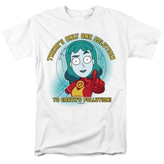 Rick And Morty Planetina Men's 18/1 Cotton Short-Sleeve T-Shirt