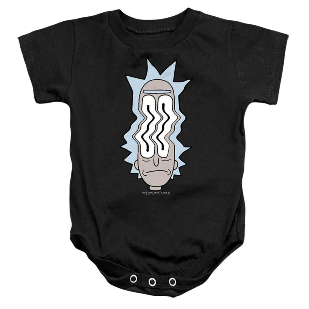 Rick And Morty Rick Waves Infant's Cotton SS Snapsuit