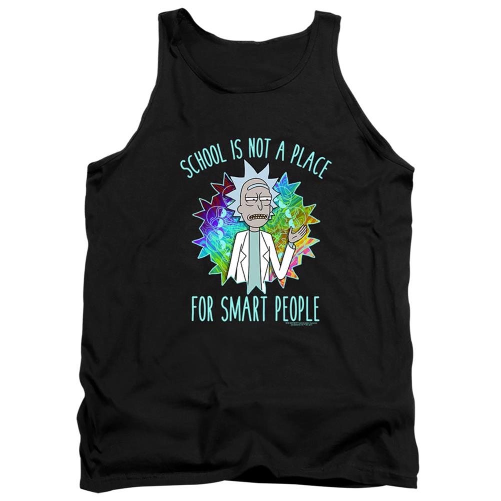 Rick And Morty School Men's 18/1 Cotton Tank Top