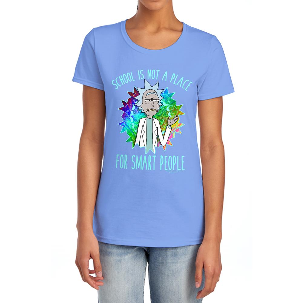Rick And Morty School Women's 18/1 Cotton Short-Sleeve T-Shirt