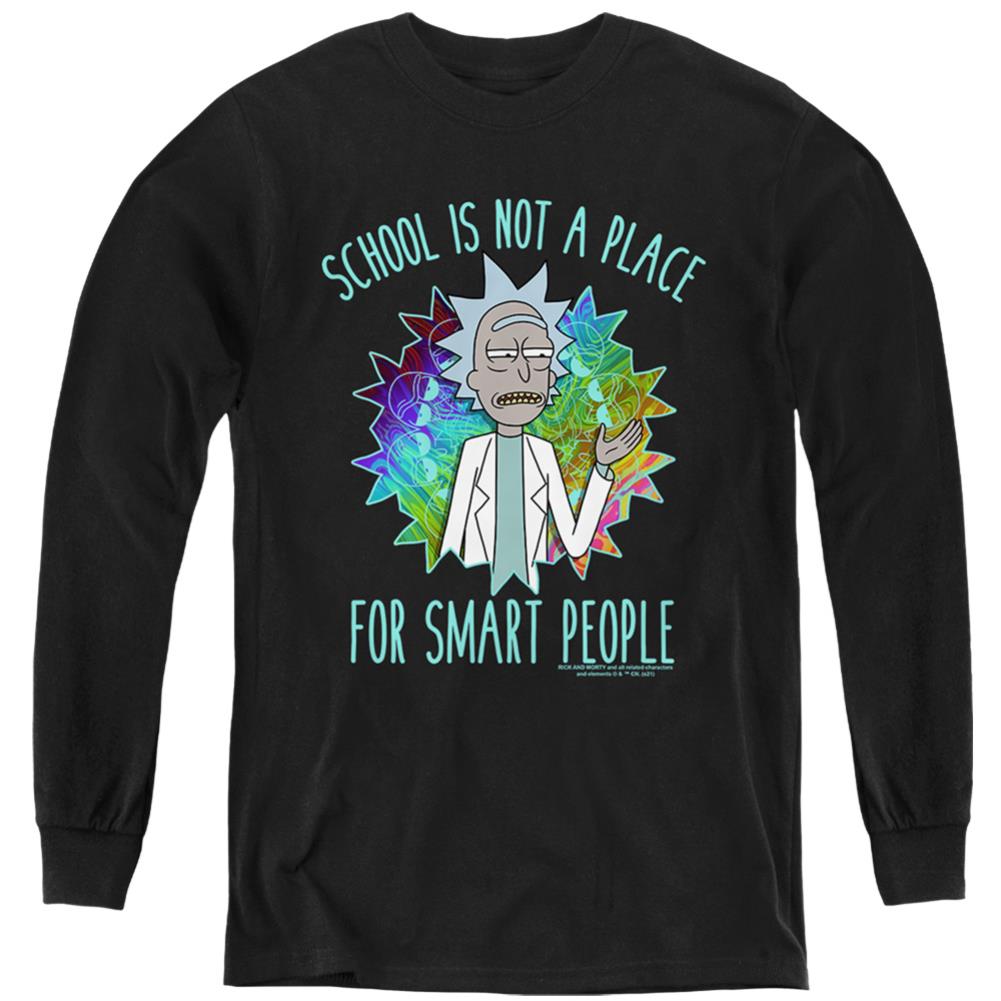 Rick And Morty School Youth Long-Sleeve T-Shirt