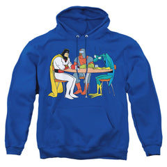Rick And Morty Space Ghost Coast To Coast Brak & Zorak Men's Pull-Over 75 25 Poly Hoodie