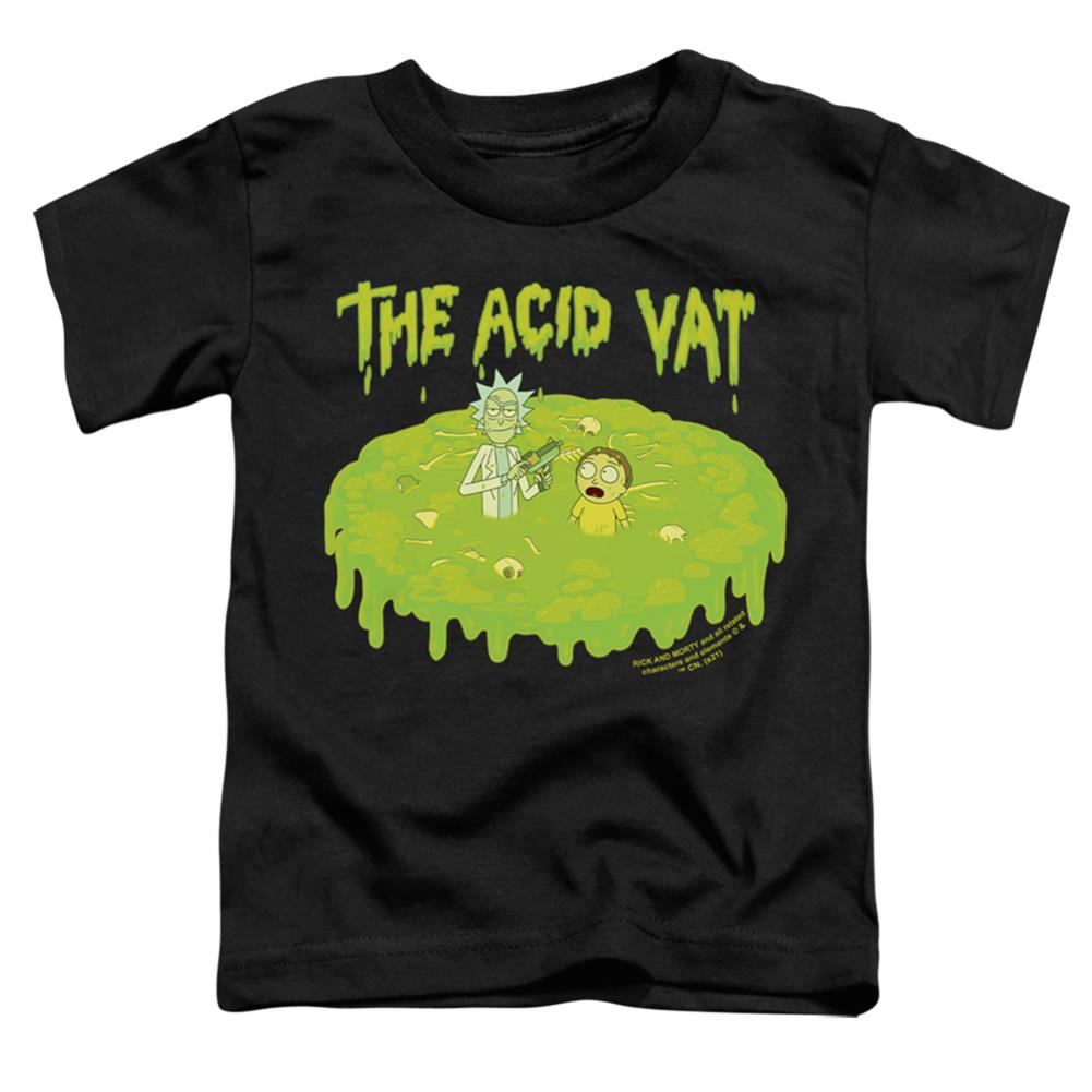 Rick And Morty The Acid Vat Toddler 18/1 Cotton Short-Sleeve T-Shirt