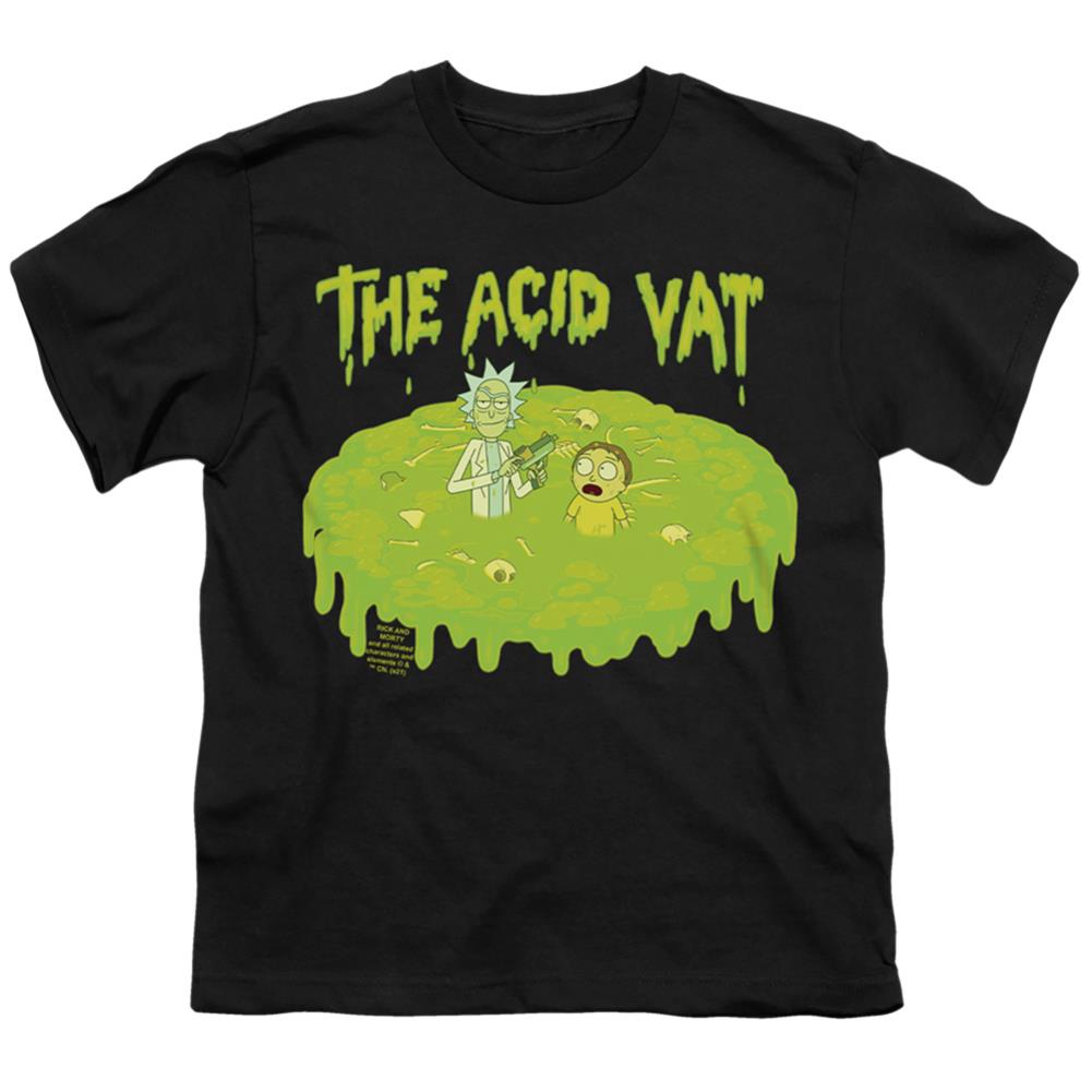 Rick And Morty The Acid Vat Youth 18/1 100% Cotton Short-Sleeve T-Shirt