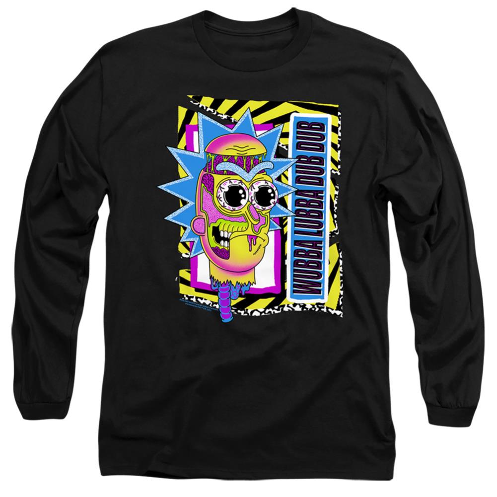 Rick And Morty Wubba Lubba Dub Dub Men's 18/1 Cotton Long-Sleeve T-Shirt