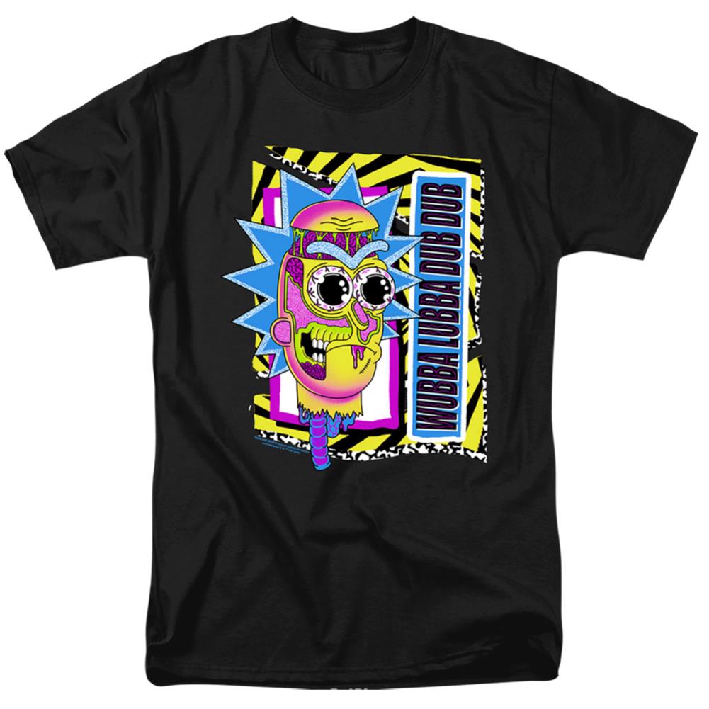 Rick And Morty Wubba Lubba Dub Dub Men's 18/1 Cotton Short-Sleeve T-Shirt