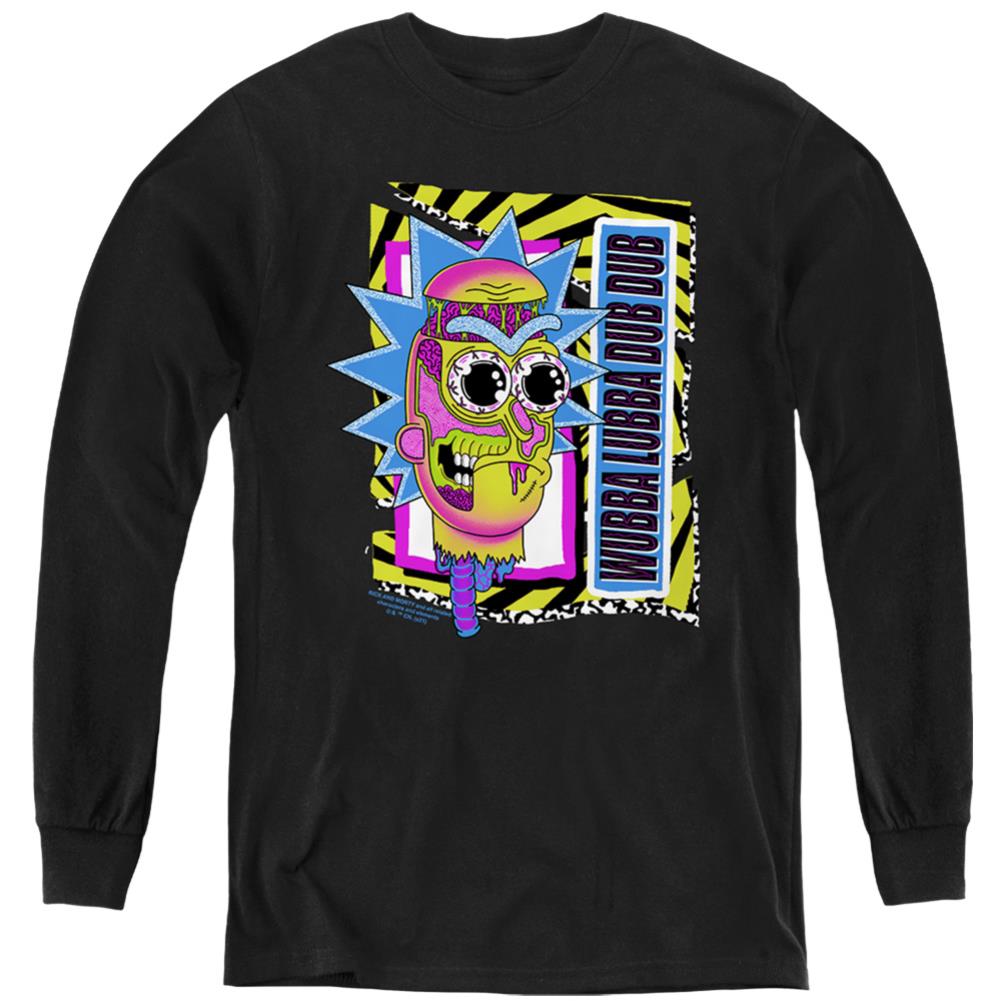 Rick And Morty Wubba Lubba Dub Dub Youth Long-Sleeve T-Shirt