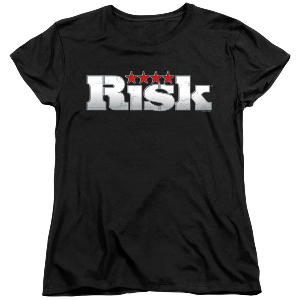 Risk Logo Women's 18/1 Cotton Short-Sleeve T-Shirt