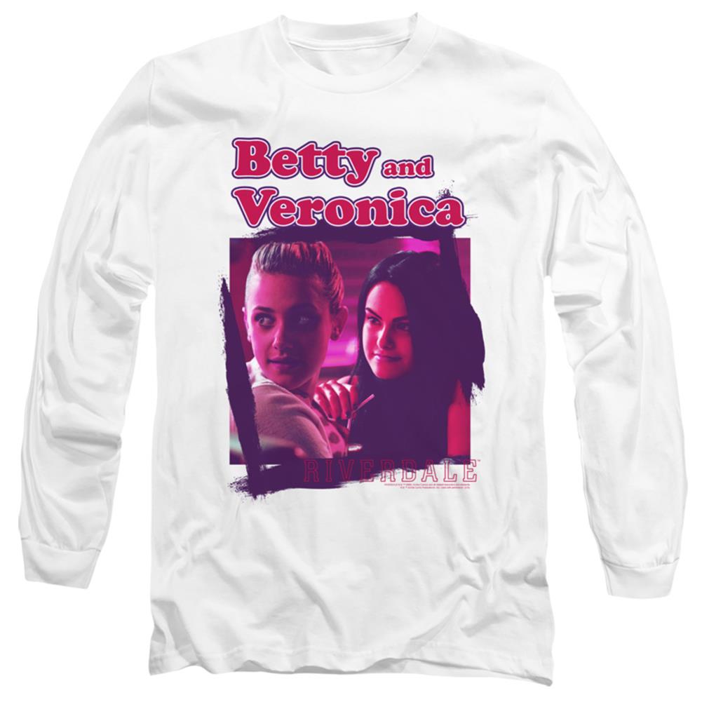 Riverdale Betty And Veronica Men's 18/1 Cotton Long-Sleeve T-Shirt