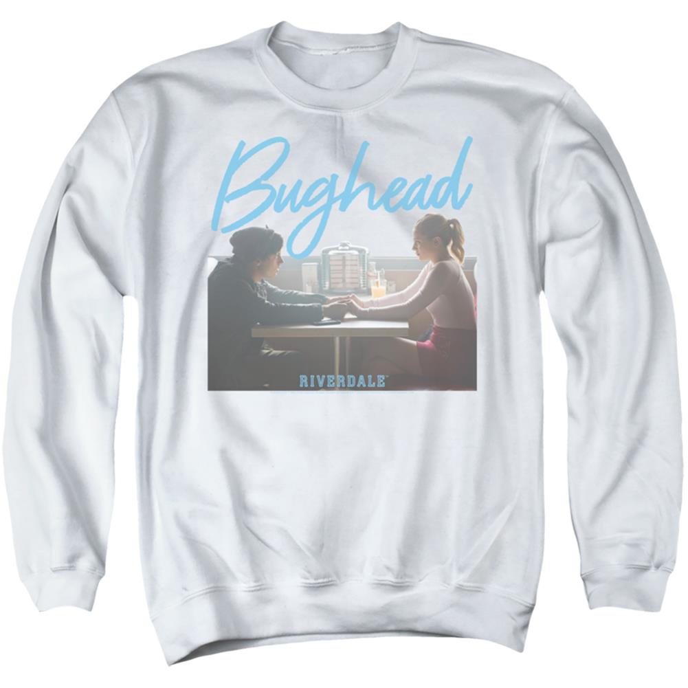 Riverdale Bughead Men's Crewneck 50 50 Poly Long-Sleeve T-Shirt