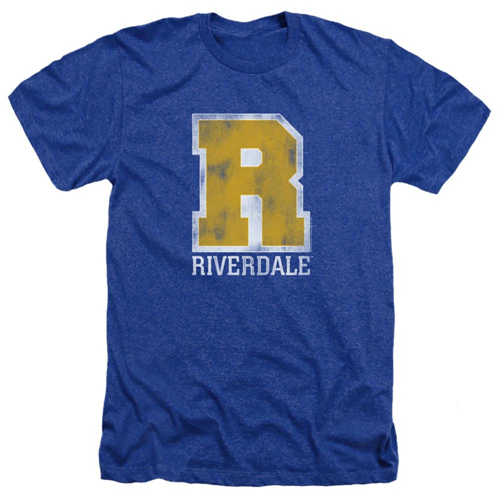 Riverdale Riverdale Varsity Men's 30/1 Heather 60 40 Poly Short-Sleeve T-Shirt