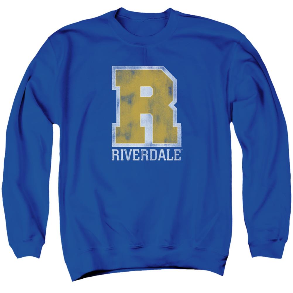 Riverdale Riverdale Varsity Men's Crewneck 50 50 Poly Long-Sleeve T-Shirt