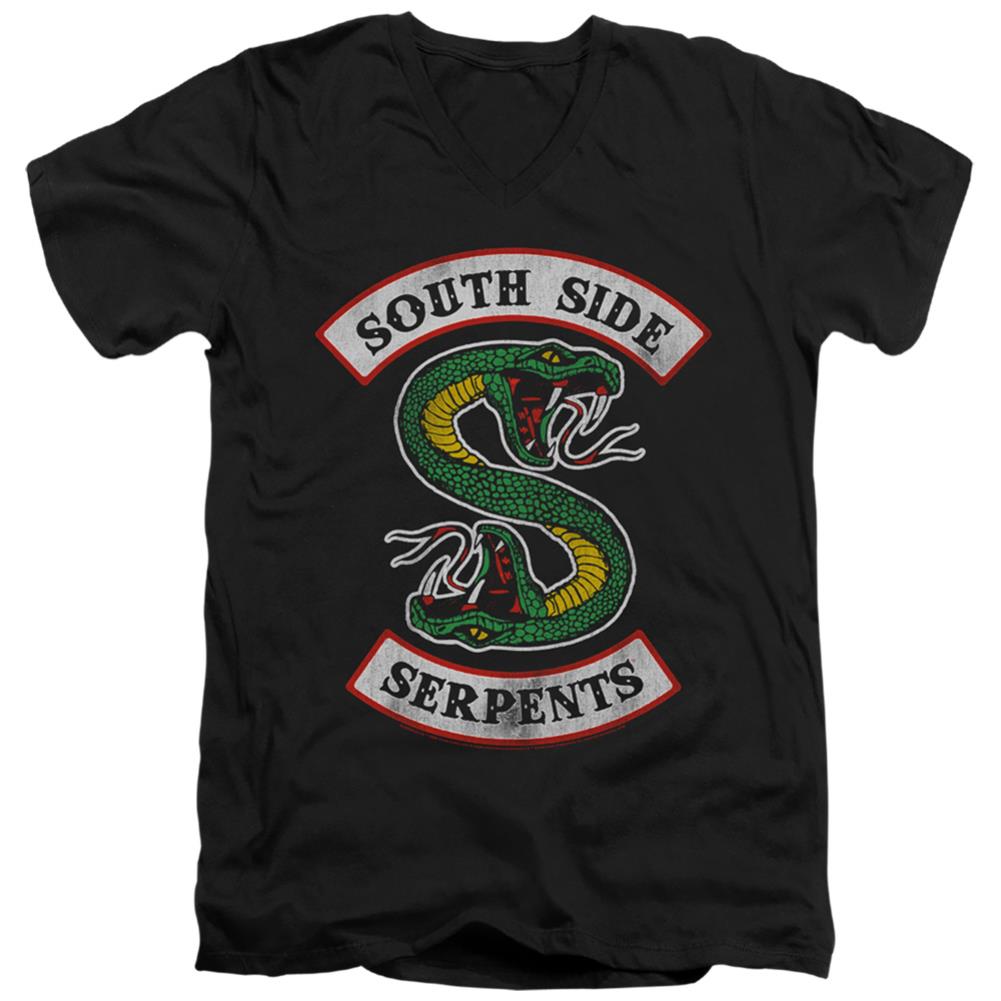 Riverdale South Side Serpent Men's 30/1 Cotton Slim V-Neck T-Shirt