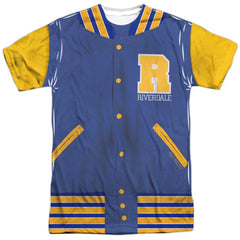 Riverdale Varsity Jacket Men's Regular Fit Polyester Short-Sleeve T-Shirt