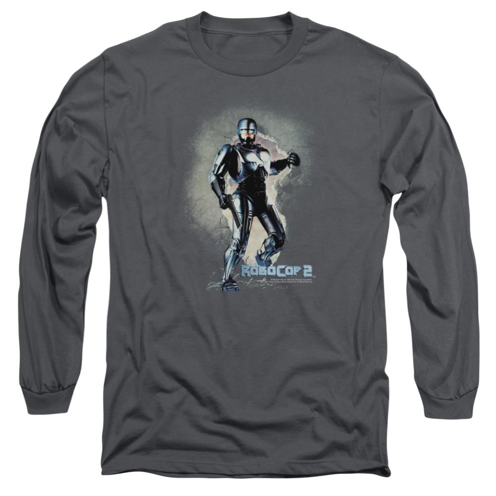 Robocop Break On Through Men's 18/1 Cotton Long-Sleeve T-Shirt