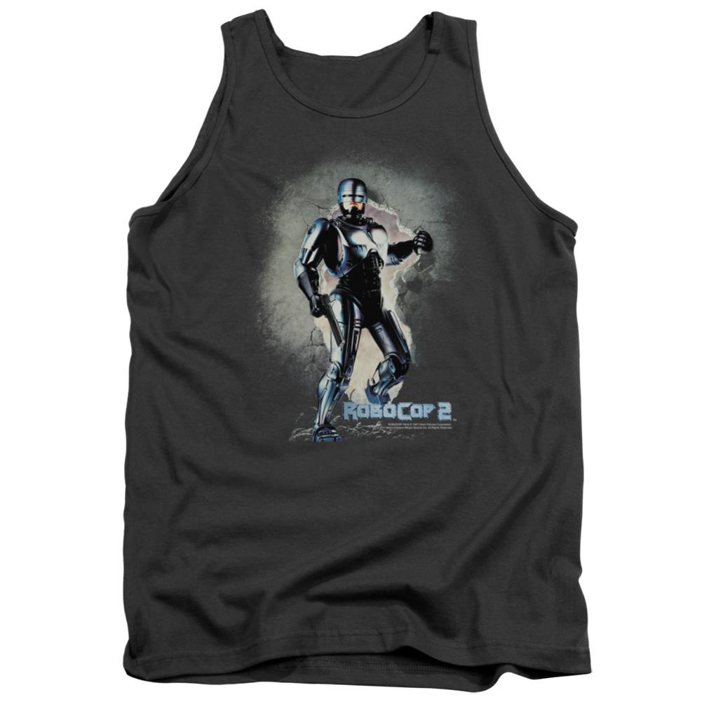 Robocop Break On Through Men's 18/1 Cotton Tank Top