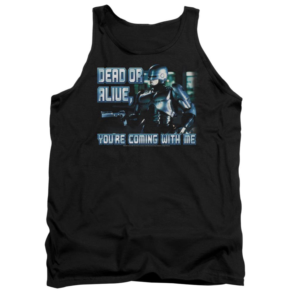 Robocop Dead Or Alive Men's 18/1 Cotton Tank Top