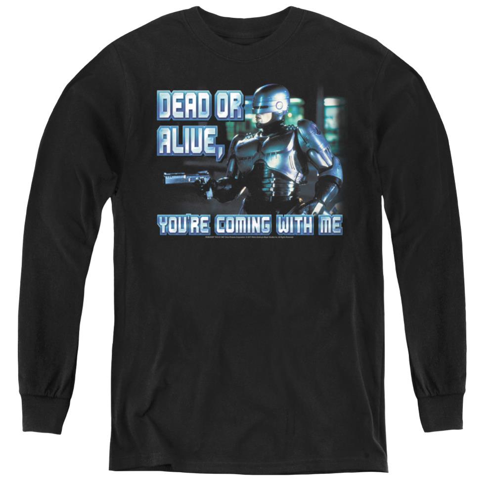 Robocop Dead Or Alive Youth Long-Sleeve T-Shirt