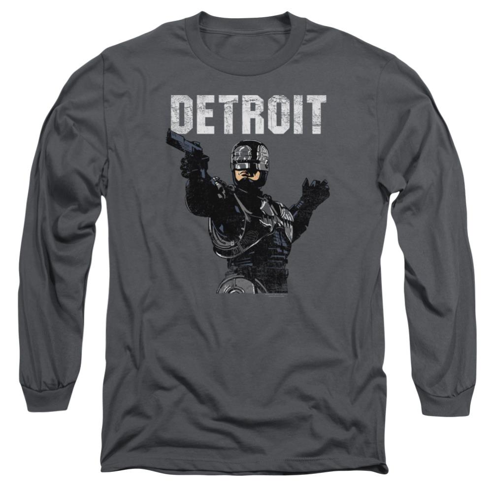 Robocop Detroit Men's 18/1 Cotton Long-Sleeve T-Shirt