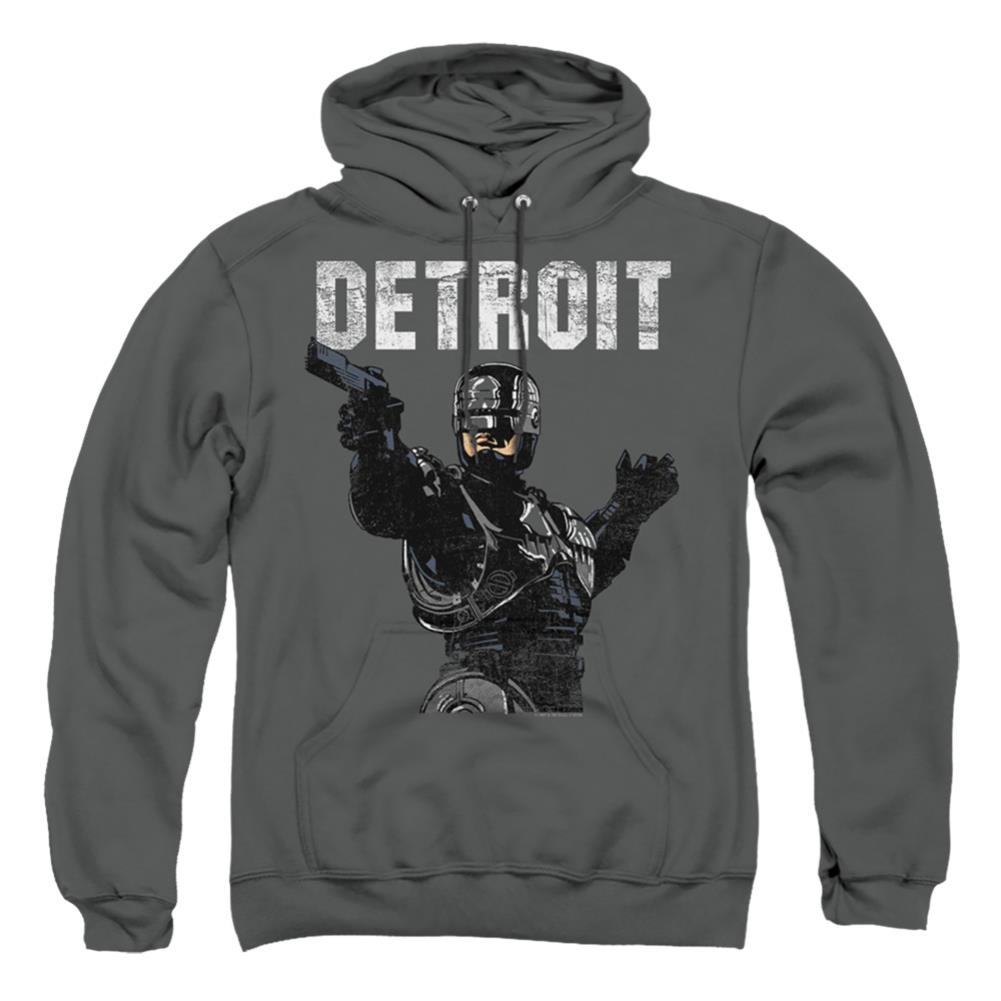 Robocop Detroit Men's Pull-Over 75 25 Poly Hoodie