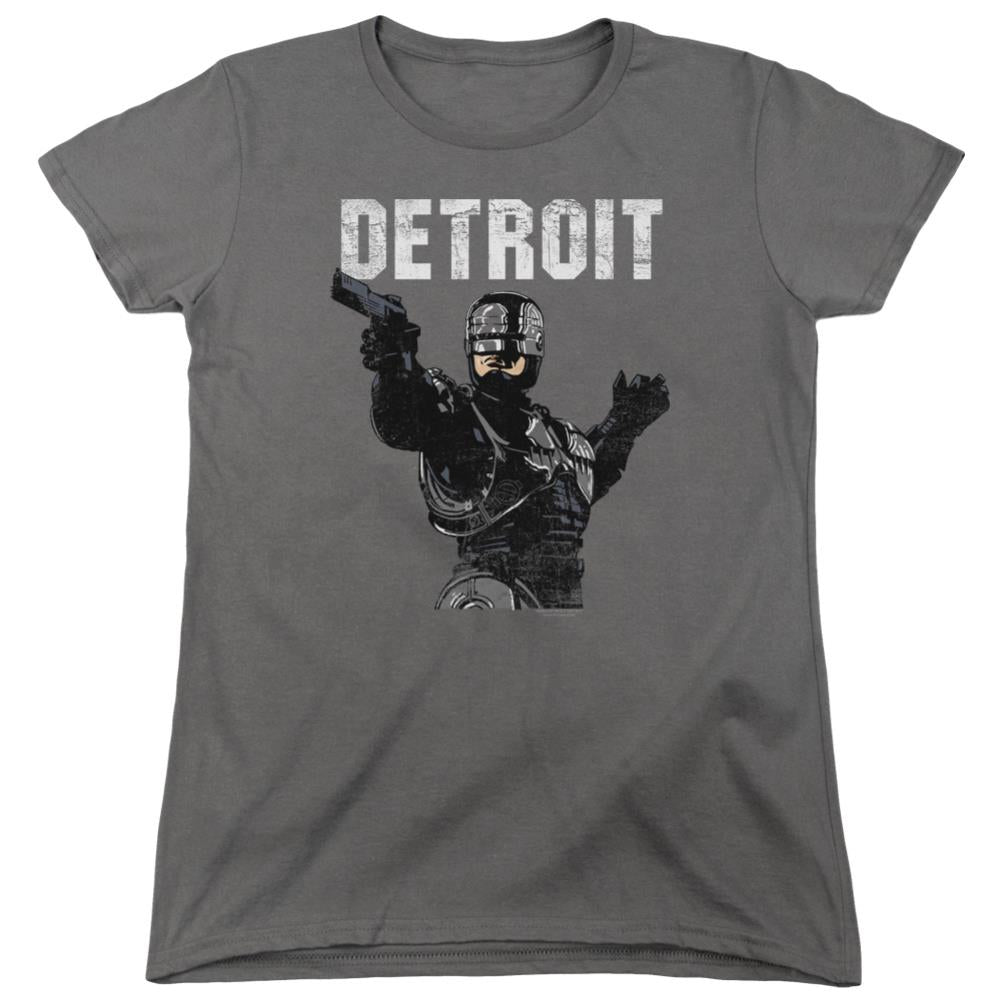 Robocop Detroit Women's 18/1 Cotton Short-Sleeve T-Shirt